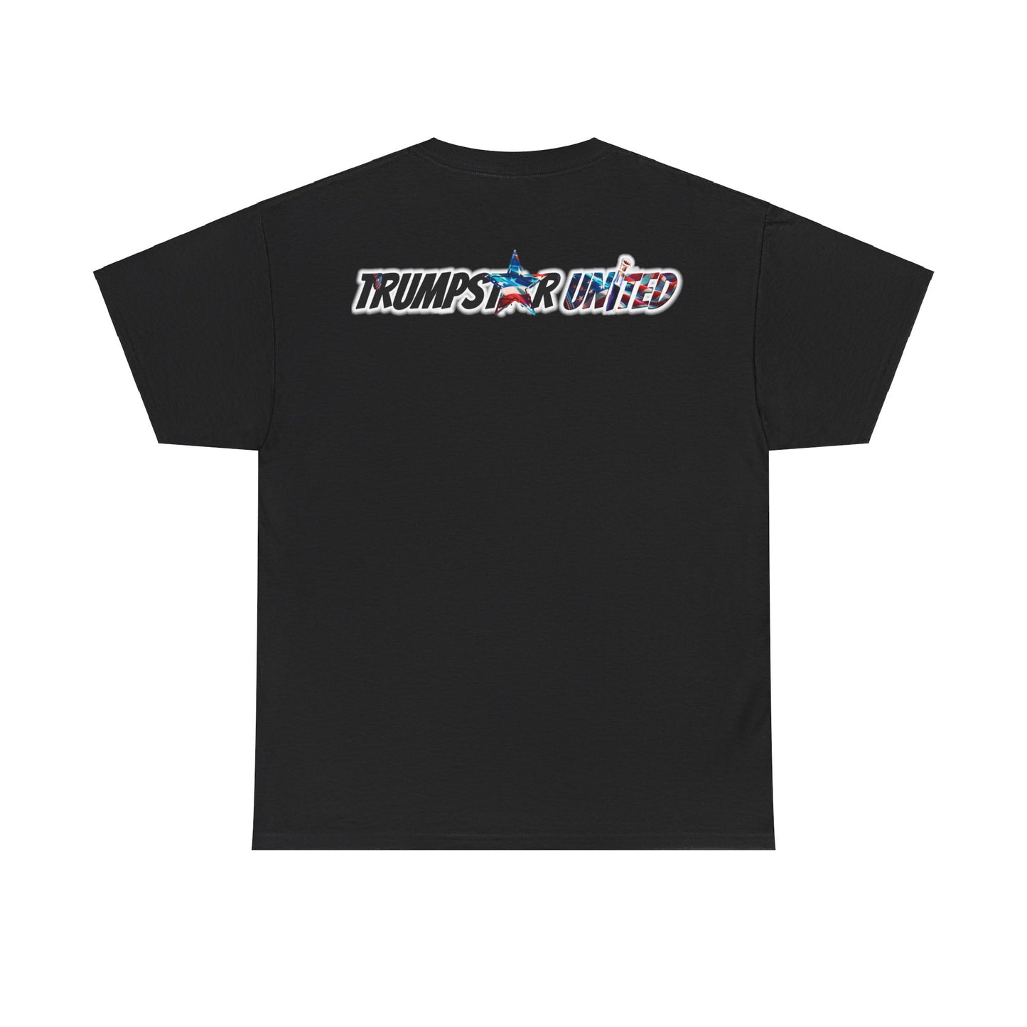 Trumpstar GOD DID PRESIDENTS Flag White Glow T Shirt Special Edition United We Stand America Apparel Tee Unisex Mens Womens Stars Stripes Great Again Patriotic 2024 Bulletproof You Missed Rally Presidential Campaign Joe Merch