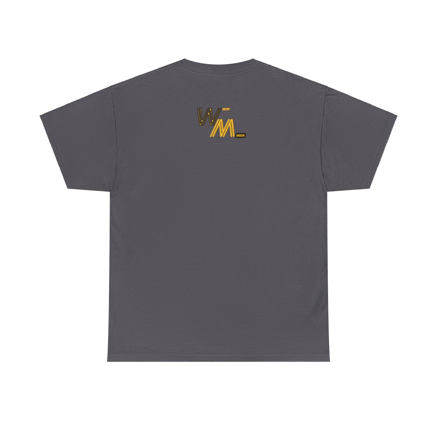 No Begging Allowed LOGO 2 National T Shirt - Wealthy Mansion Music Reviews - OFFICAL NO BEGGING ALLOWED - Unisex Heavy Cotton Tee RICH HOUSE