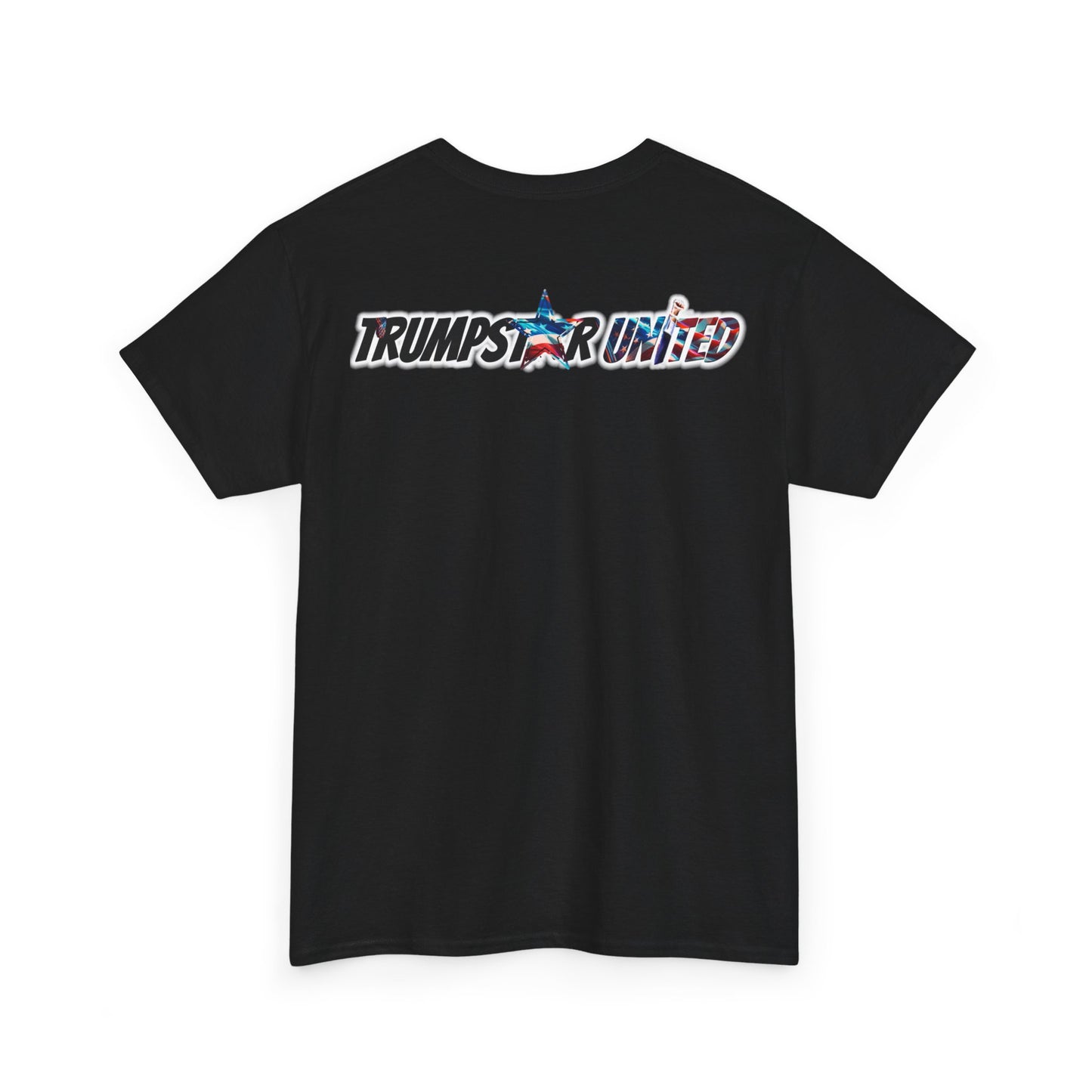 Trumpstar GOD DID PRESIDENTS Flag White Glow T Shirt Special Edition United We Stand America Apparel Tee Unisex Mens Womens Stars Stripes Great Again Patriotic 2024 Bulletproof You Missed Rally Presidential Campaign Joe Merch