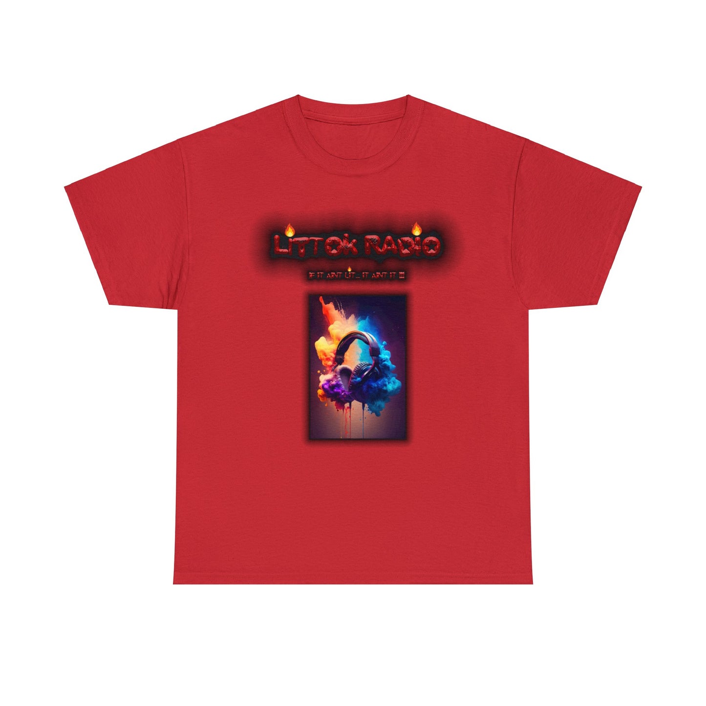 OFFICIAL "LITTOK RADIO" Tee 1 Datboijay Artist Elevation Ebook  Logo T Shirt