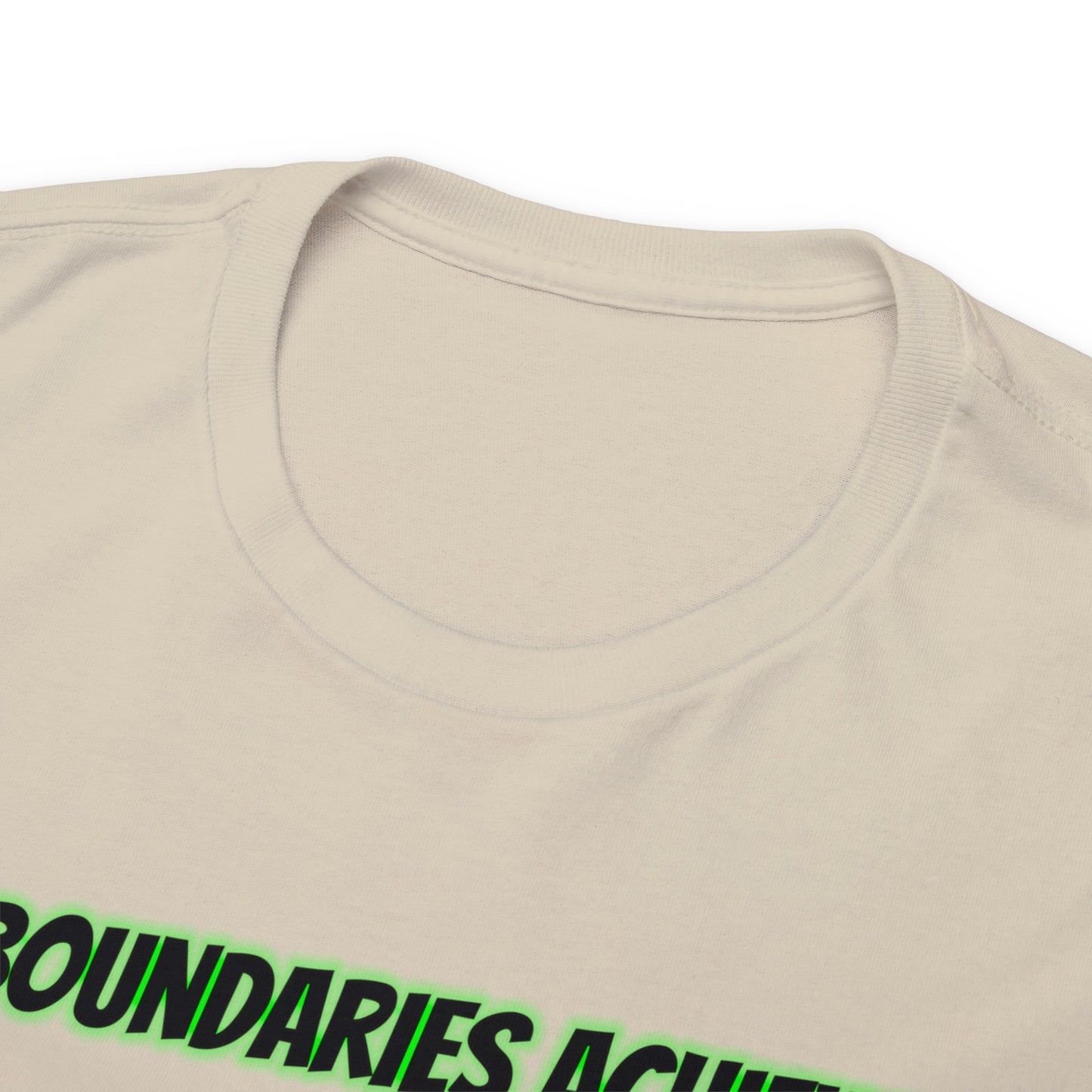 Wealthy Mansion Music Reviews - NEW BOUNDARIES ACHIEVED T Shirt- Unisex Heavy Cotton Tee RICH HOUSE