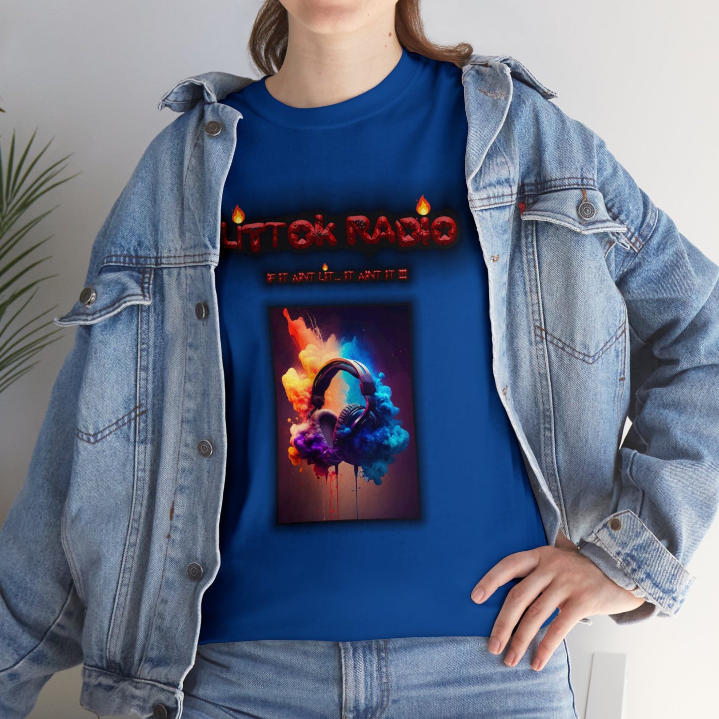 OFFICIAL "LITTOK RADIO" Tee 1 Datboijay Artist Elevation Ebook  Logo T Shirt