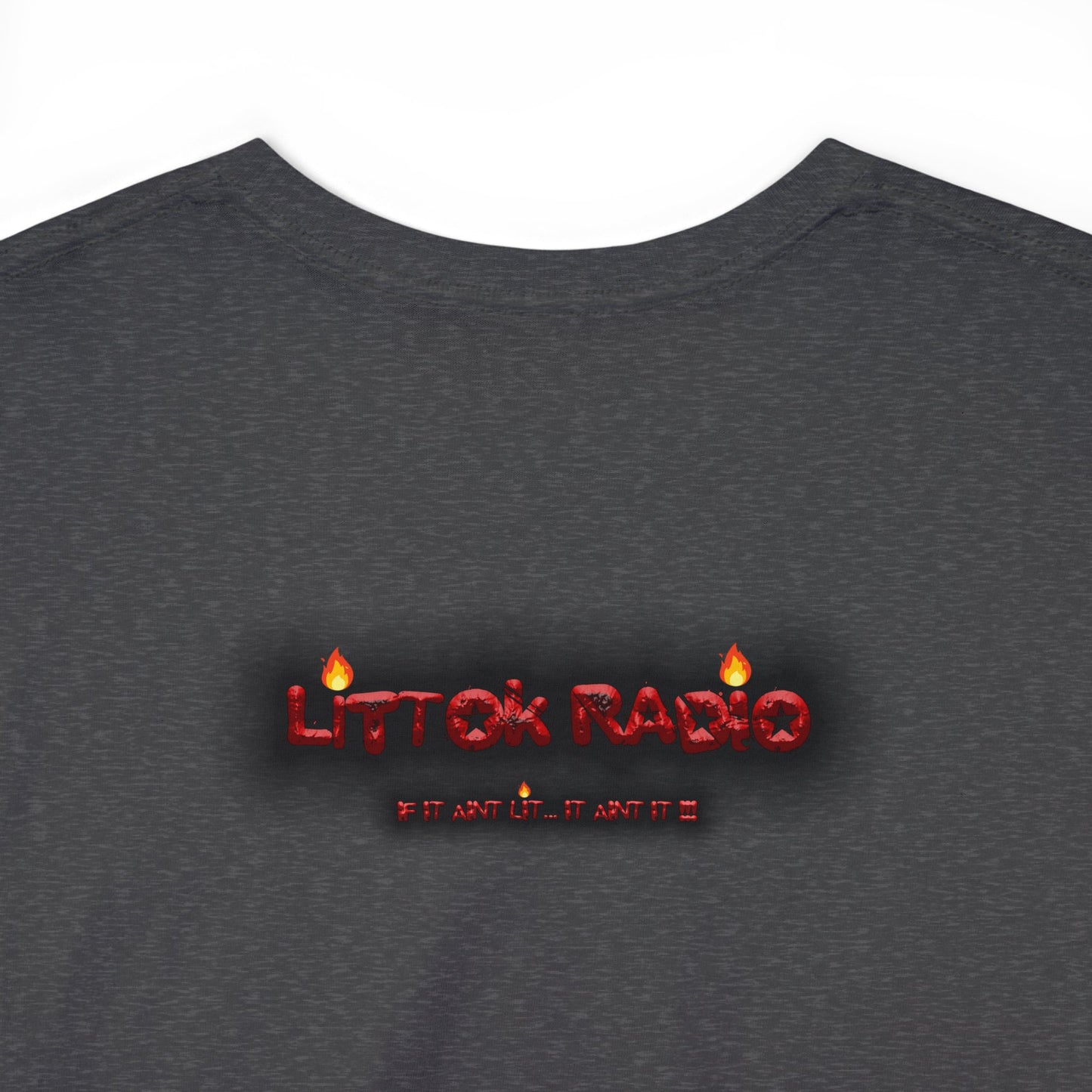 OFFICIAL "LITTYGANG" Littok Radio Tee - Datboijay Artist Elevation Ebook  Logo T Shirt