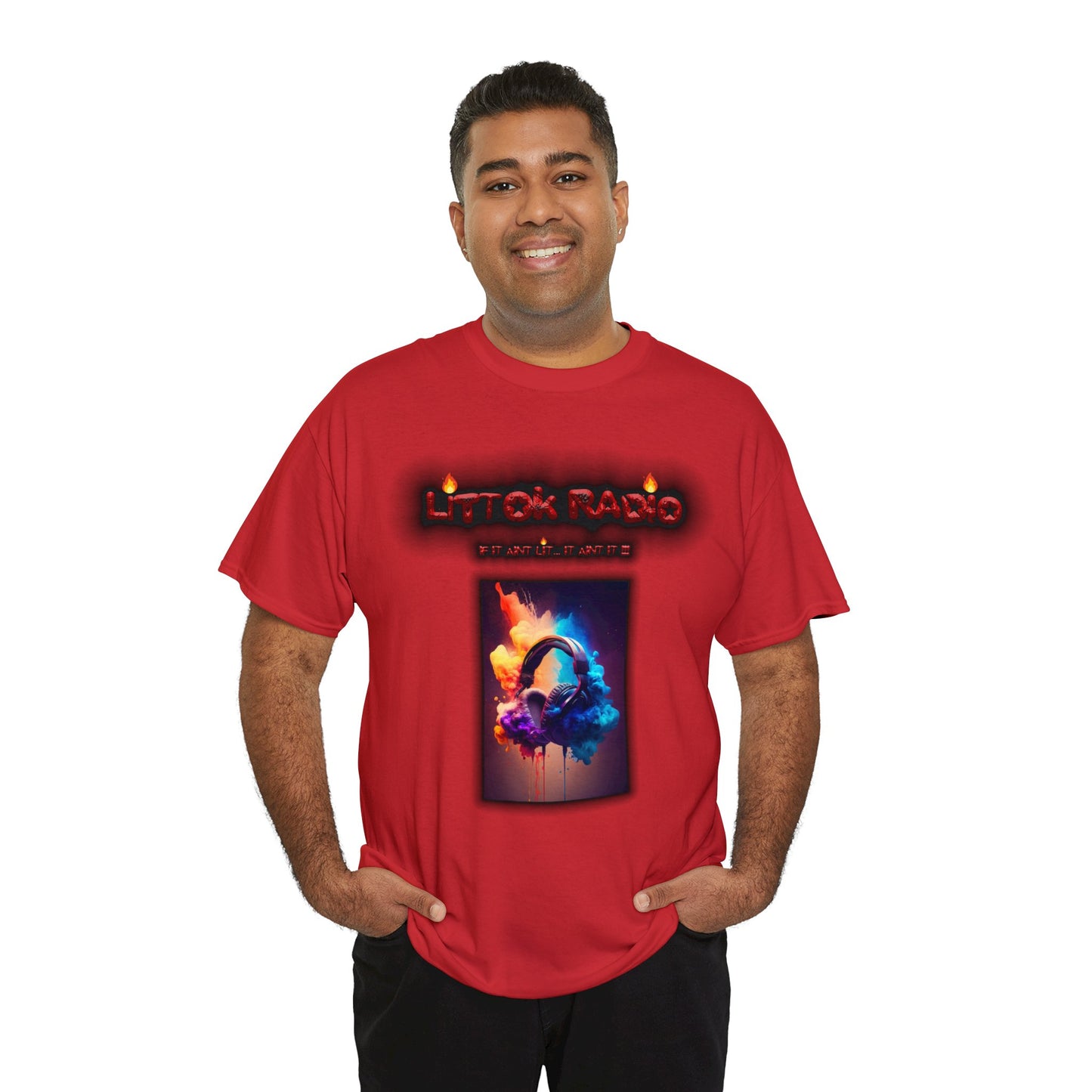 OFFICIAL "LITTOK RADIO" Tee 1 Datboijay Artist Elevation Ebook  Logo T Shirt