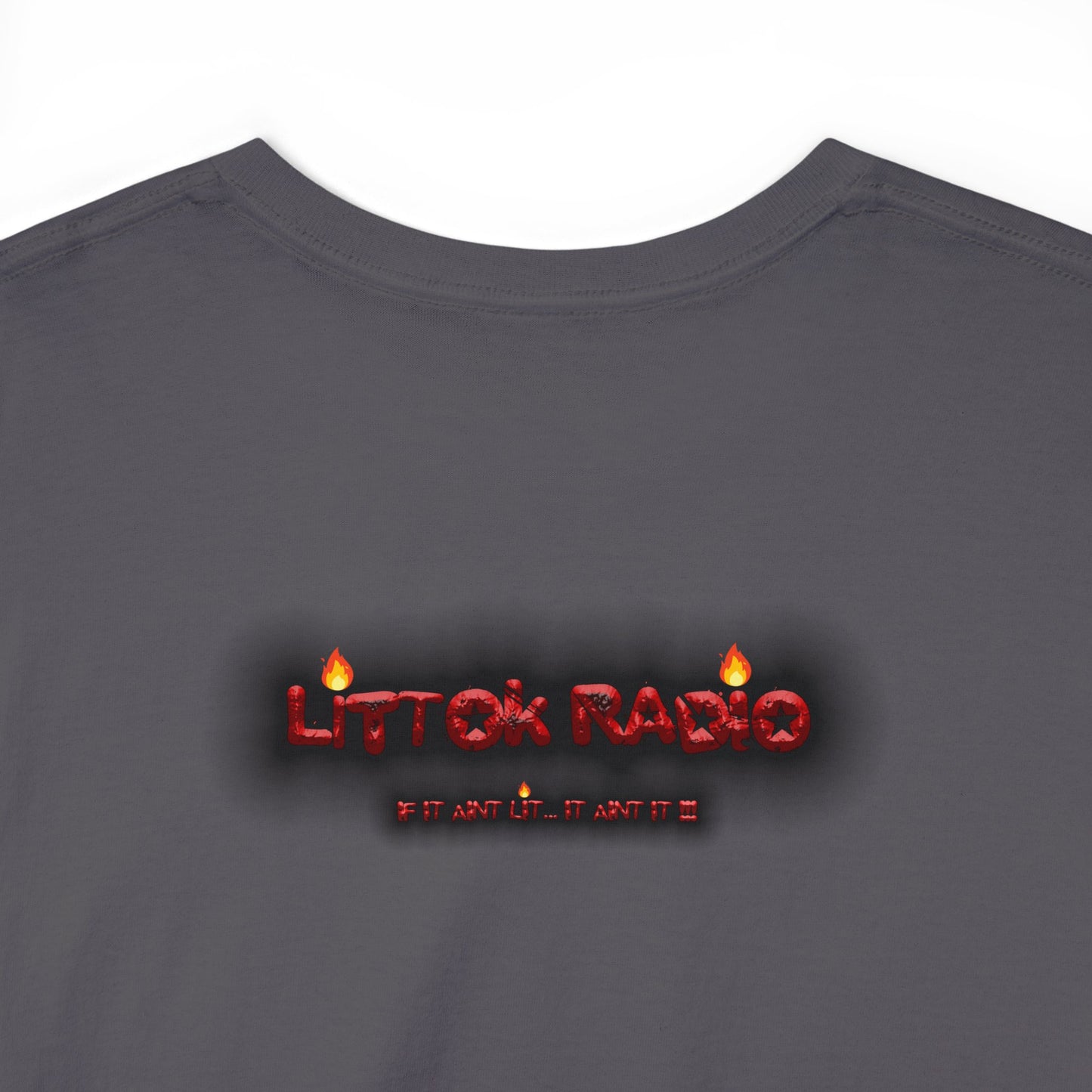 OFFICIAL "LITTYGANG" Littok Radio Tee - Datboijay Artist Elevation Ebook  Logo T Shirt