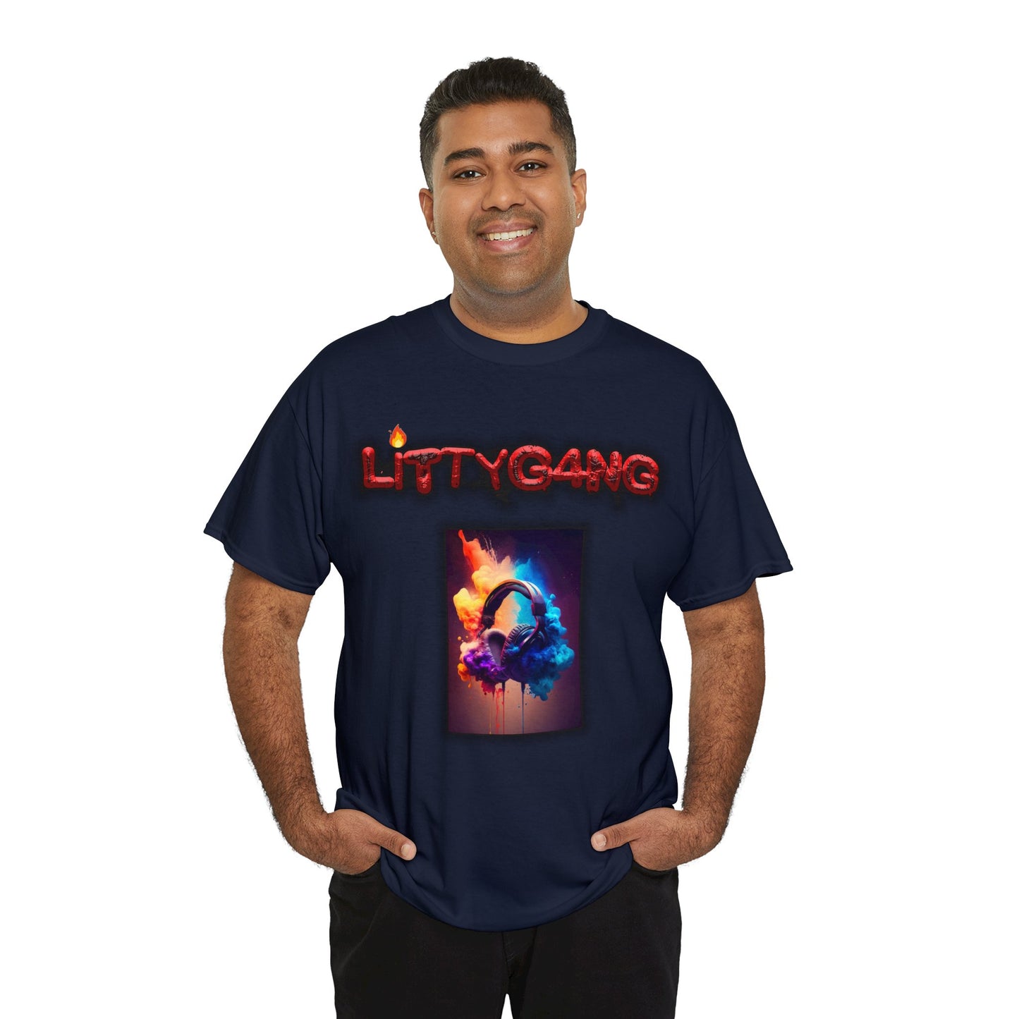 OFFICIAL "LITTYGANG" Littok Radio Tee - Datboijay Artist Elevation Ebook  Logo T Shirt