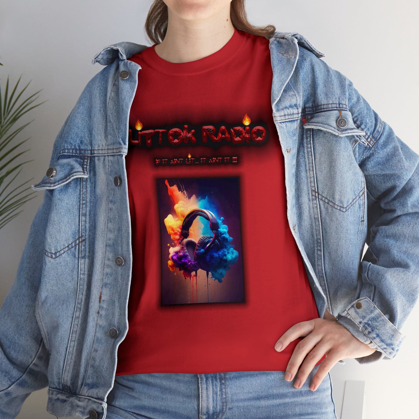 OFFICIAL "LITTOK RADIO" Tee 1 Datboijay Artist Elevation Ebook  Logo T Shirt