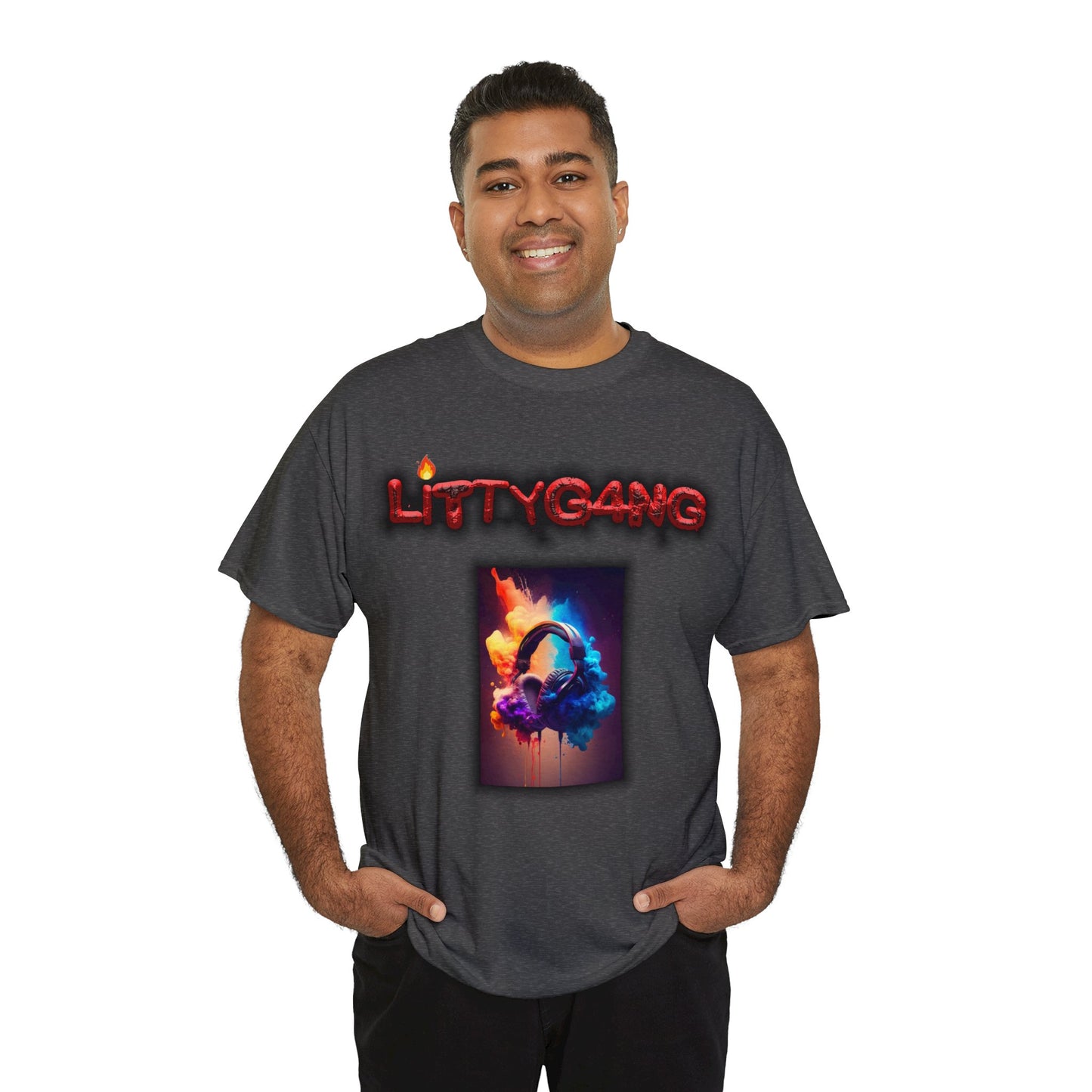 OFFICIAL "LITTYGANG" Littok Radio Tee - Datboijay Artist Elevation Ebook  Logo T Shirt