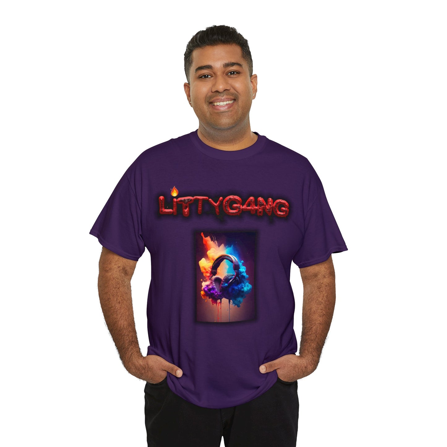 OFFICIAL "LITTYGANG" Littok Radio Tee - Datboijay Artist Elevation Ebook  Logo T Shirt