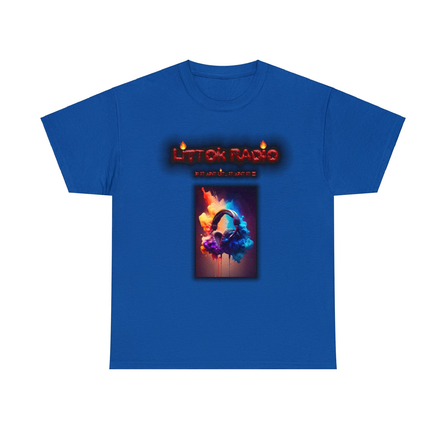 OFFICIAL "LITTOK RADIO" Tee 1 Datboijay Artist Elevation Ebook  Logo T Shirt