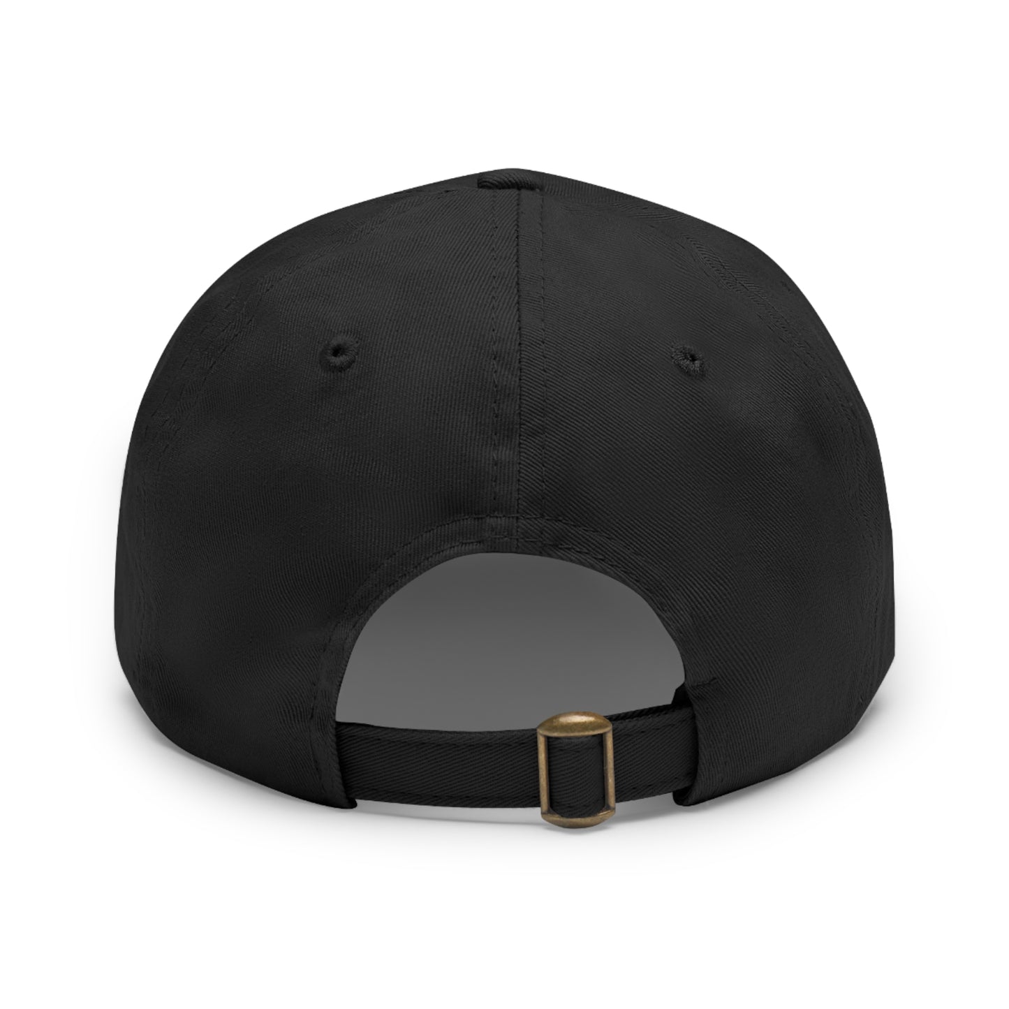 Trumpstar YOU MISSED Dad Hat Leather Patch (Rectangle)