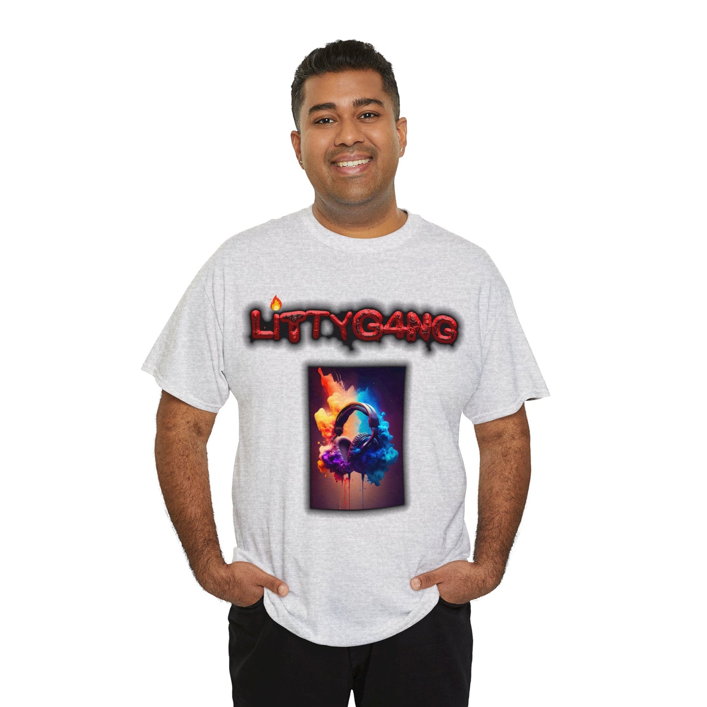 OFFICIAL "LITTYGANG" Littok Radio Tee - Datboijay Artist Elevation Ebook  Logo T Shirt